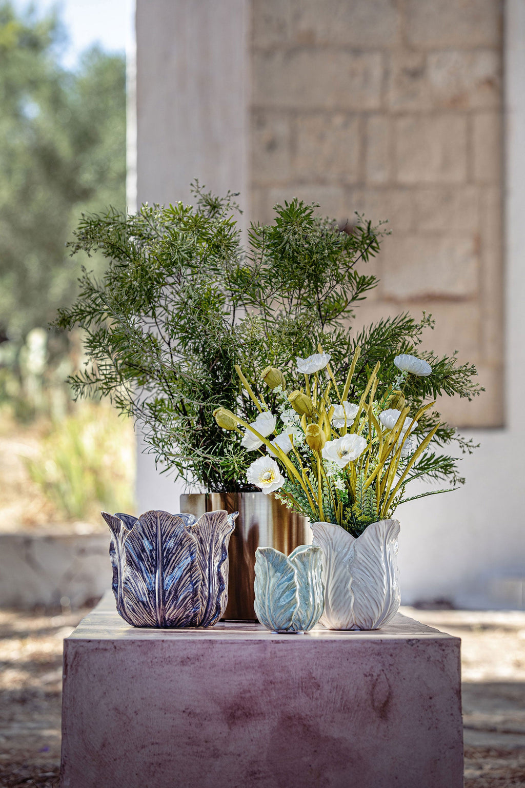 Dordogna Cachepot Green L