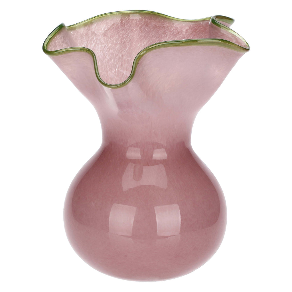 Pastello Pink Volant Vase — Lenet