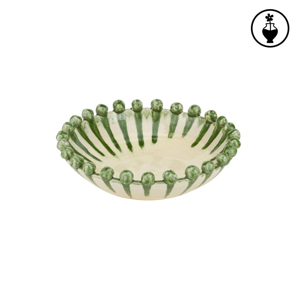 Reginaldo White Plant Saucer M — Lenet