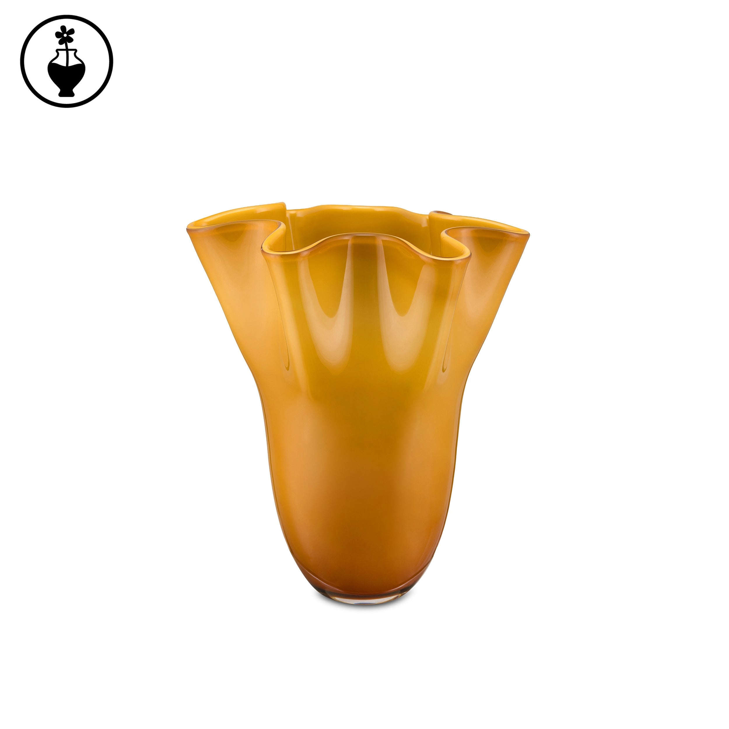 Tempo Amber Vase L — Lenet
