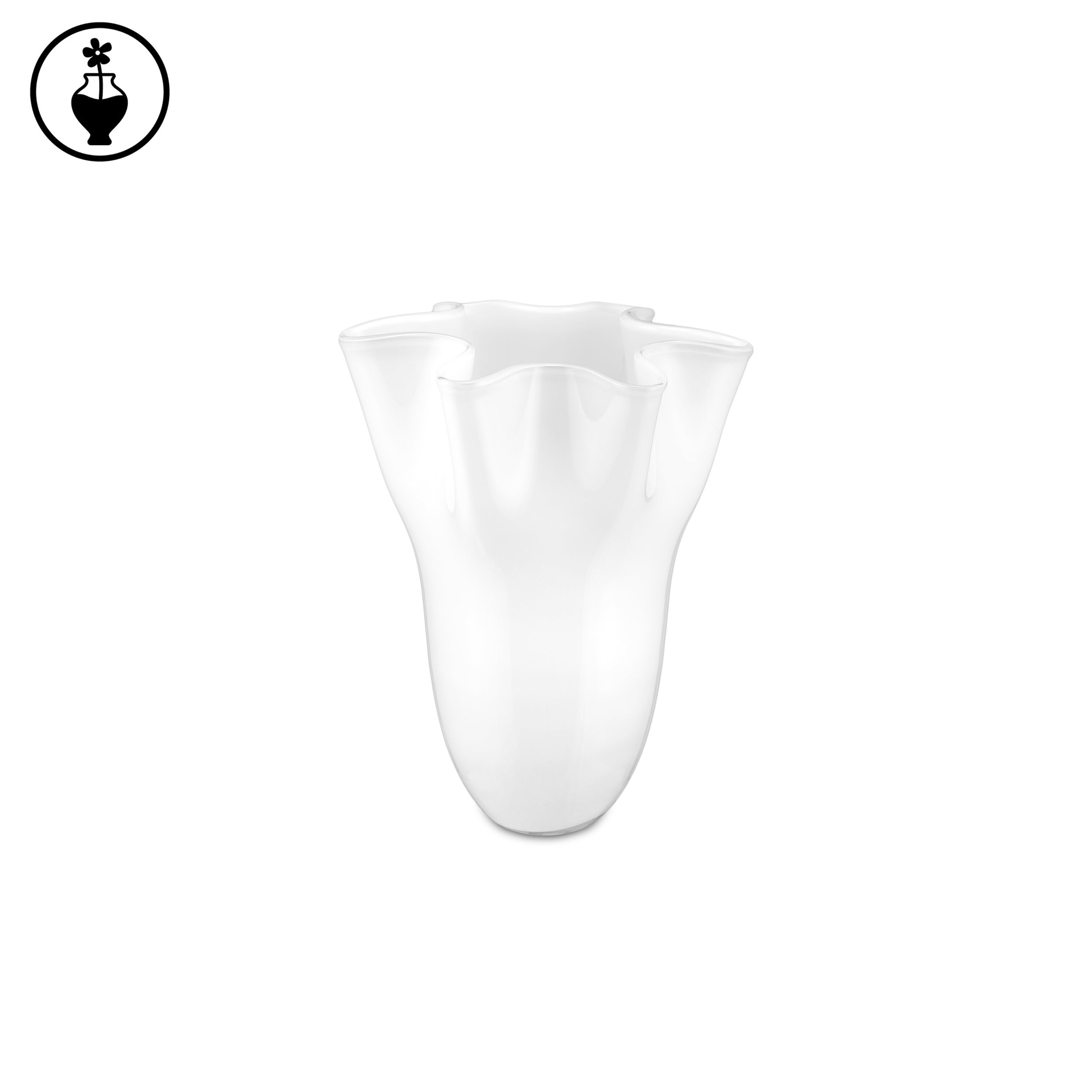 Tempo White Vase L — Lenet