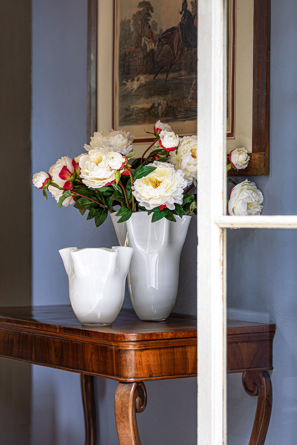 Tempo White Vase L