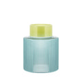 *SALE* Glass vase Groove 'blue' — Remember