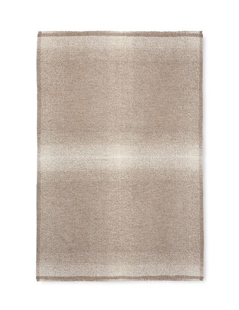 Vulcanic throw Rusty red/nude