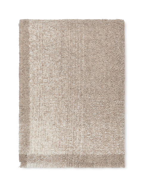 Vulcanic throw Rusty red/nude