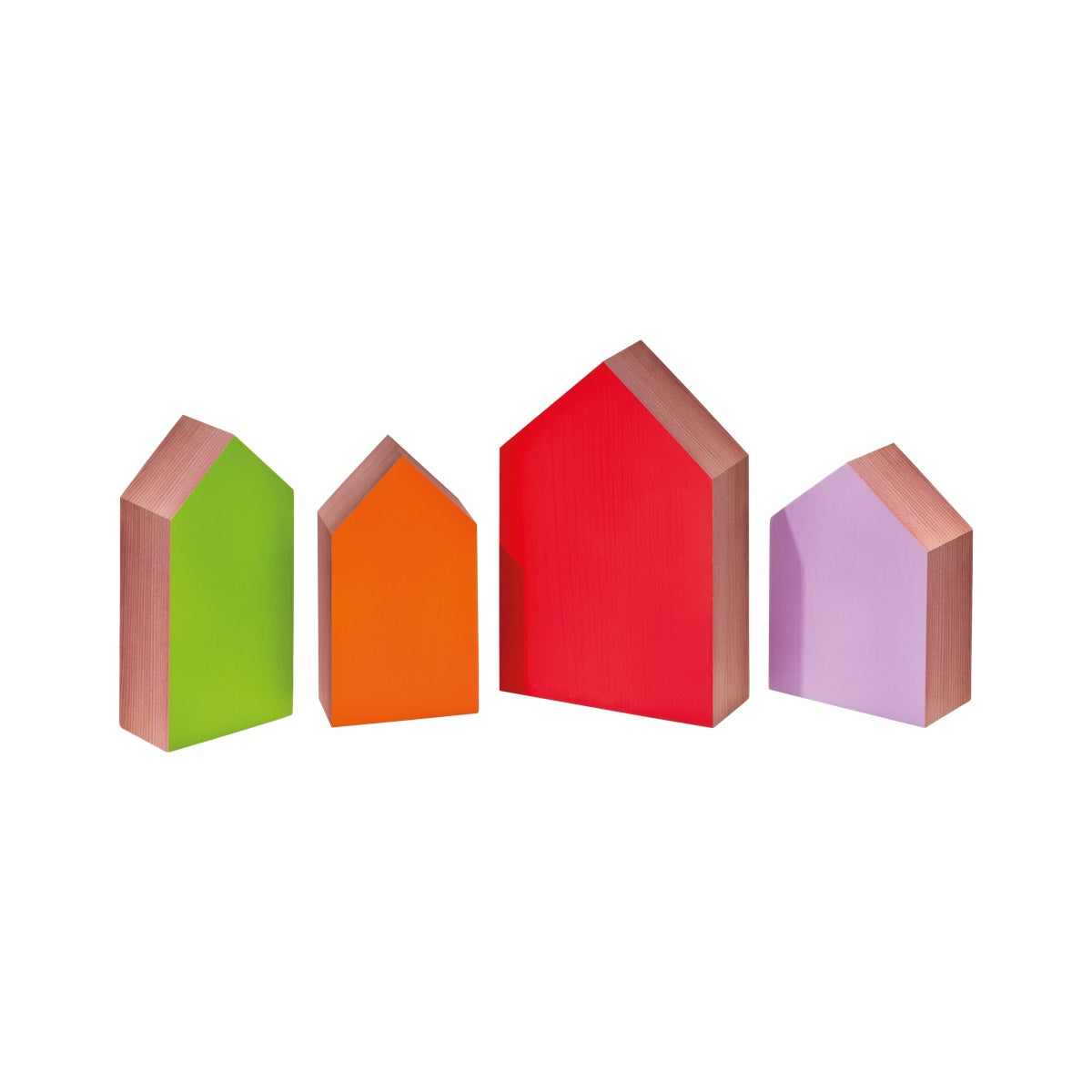 Guard houses, set of 4