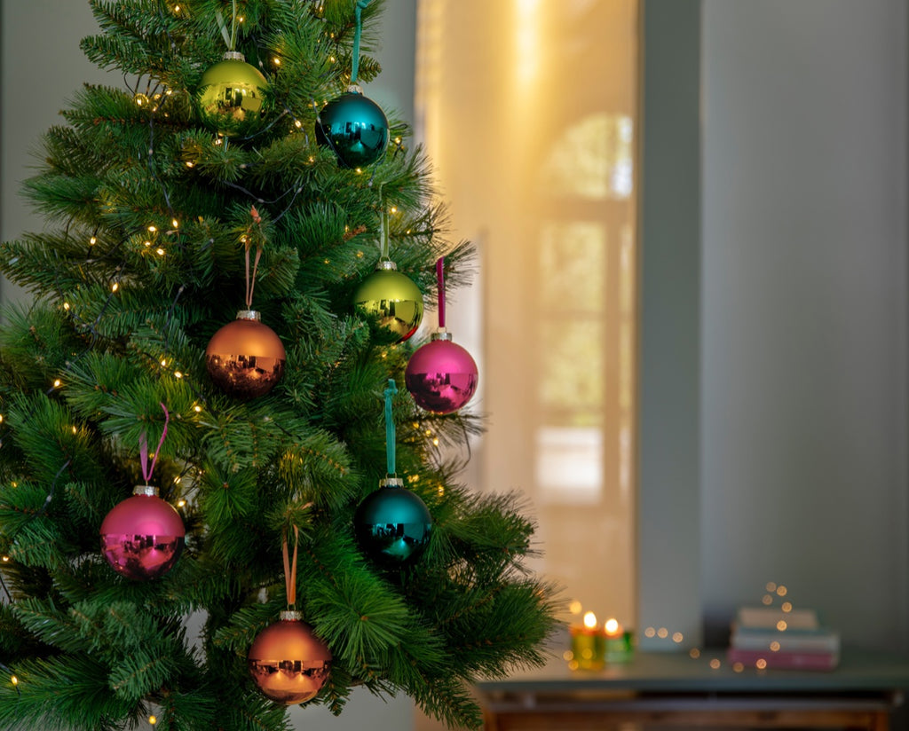 Christmas baubles set ´Gloria', 4pcs
