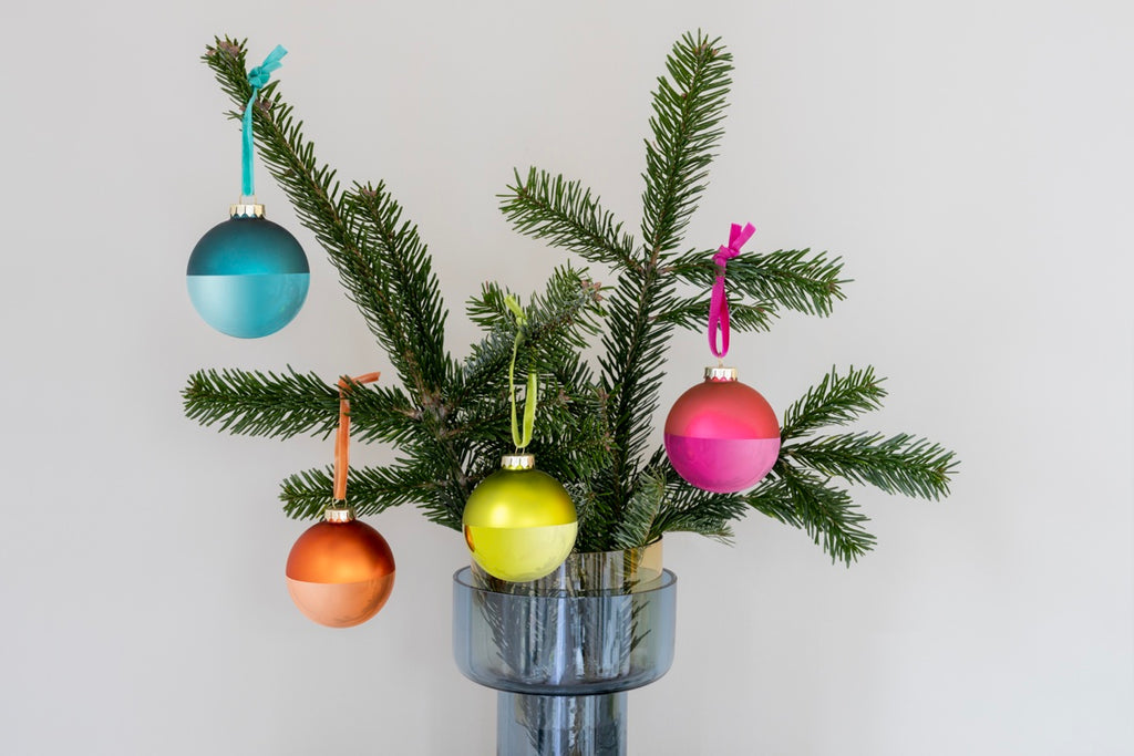 Christmas baubles set ´Gloria', 4pcs