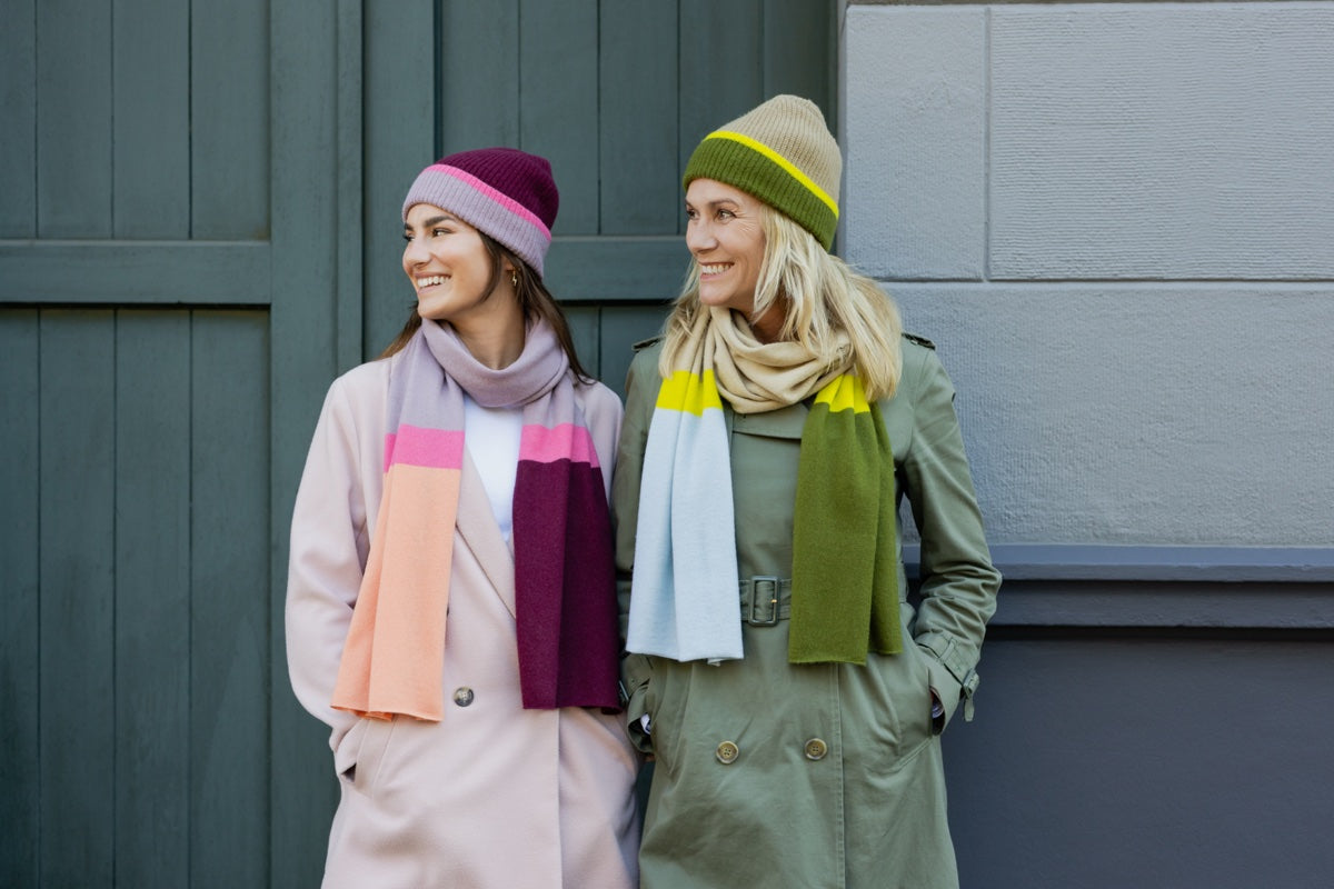 Wool and cashmere hat 'Frida'