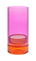 Glass lantern 'Lys' pink — Remember