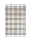 Whisper throw Flint grey/cream