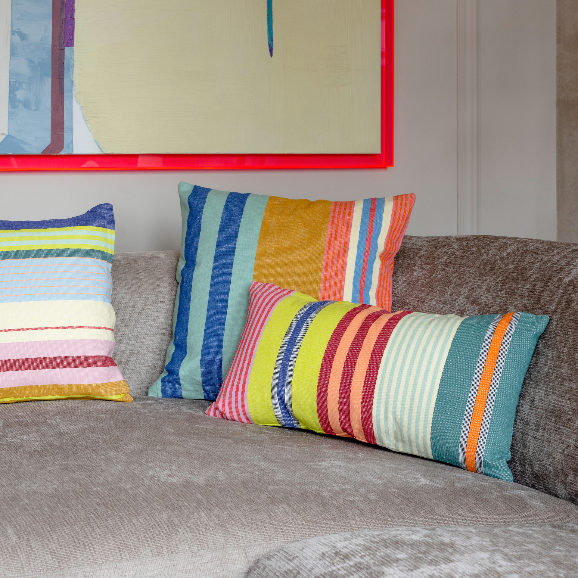 Cotton cushion 'Barbados'
