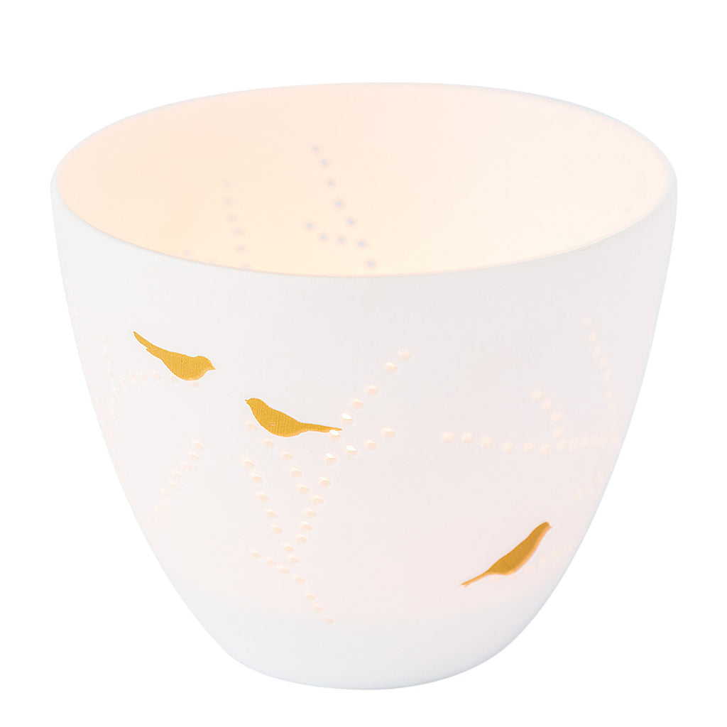 Poetry light small bird Diameter8cm Height.6.5cm