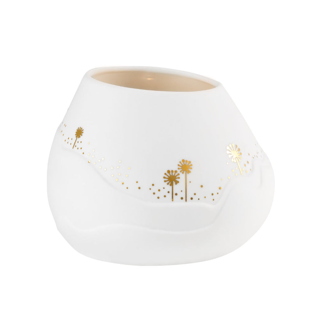 Light landscape flower meadow D.10cm H.8cm