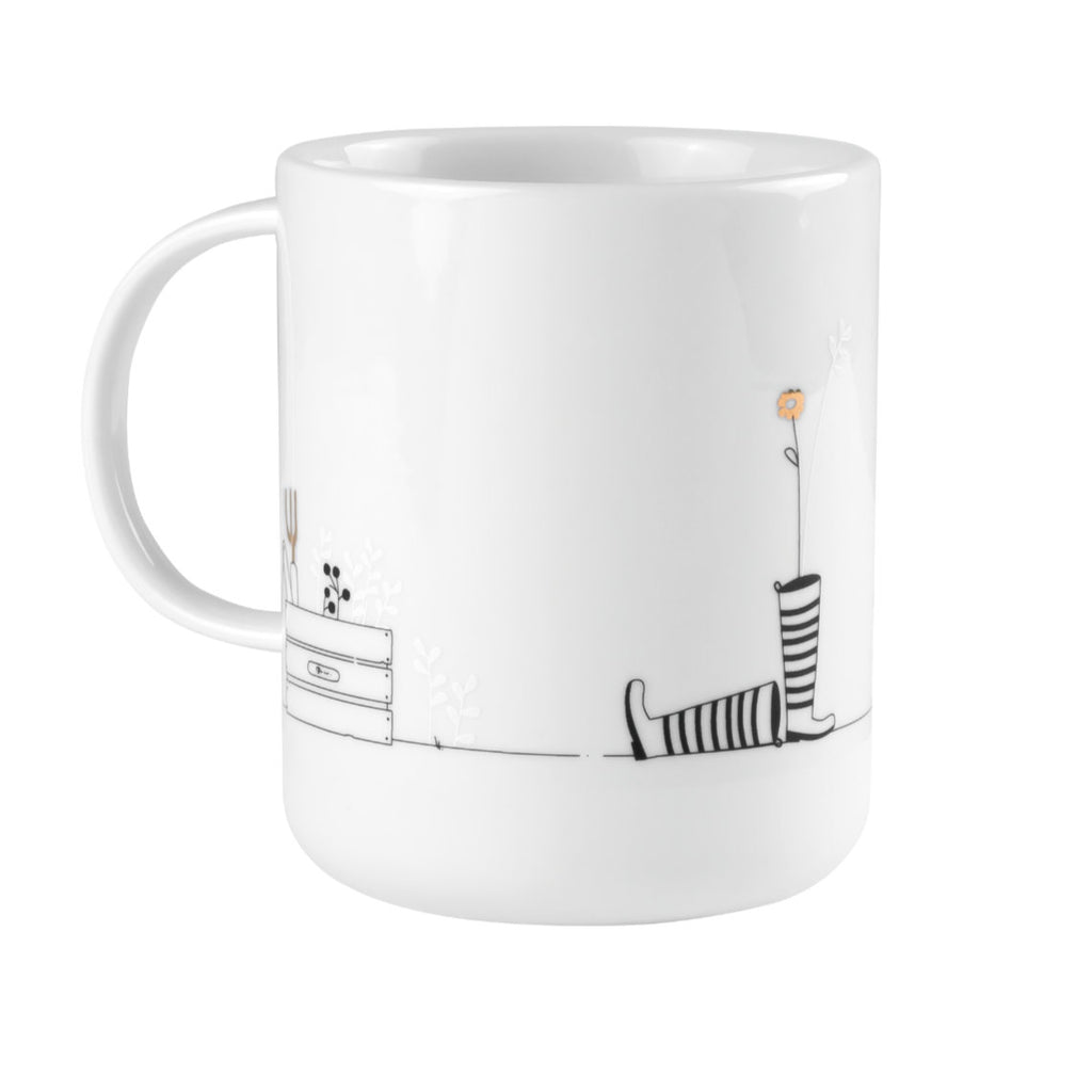 Gift cup garden D.8cm H.10cm