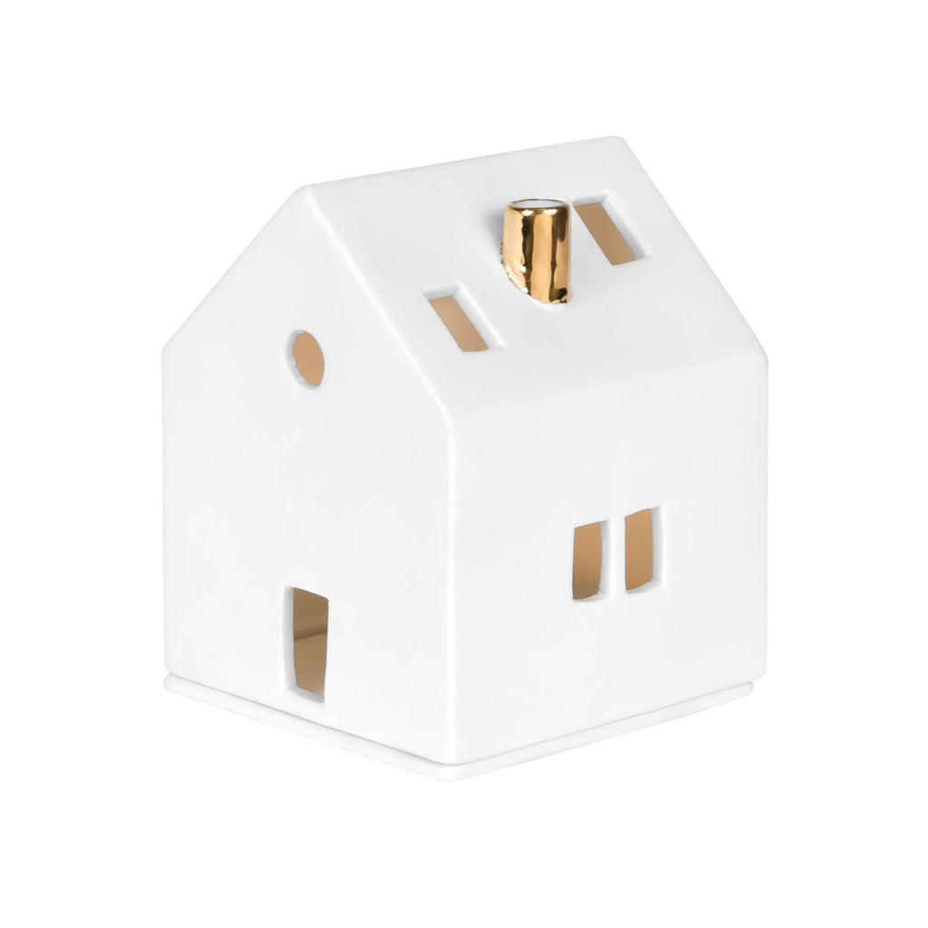 Rader Light house golden chimney 8x8x10.5cm