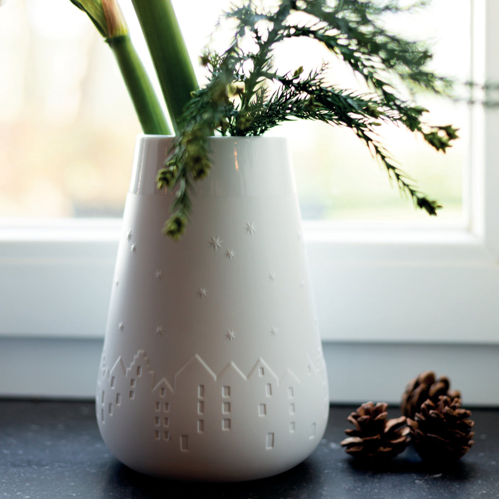 Rader Poetry vase Wintertown D.14.2cm H.20.5cm