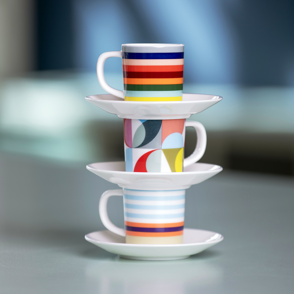 Espresso cup + saucer 'Solena'