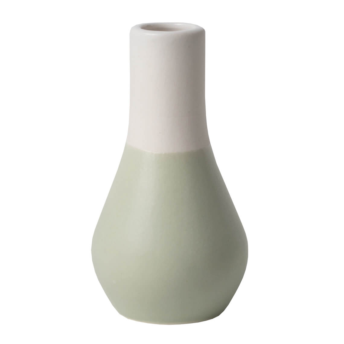 Mini paste vases Set of 4pcs Set green D.4cm Height.4.5-8cm