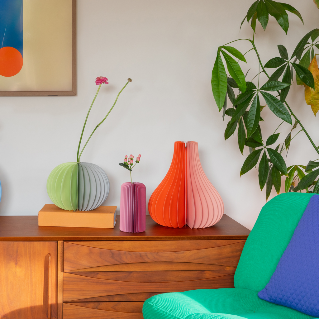 Paper vase 'Yuki' berry