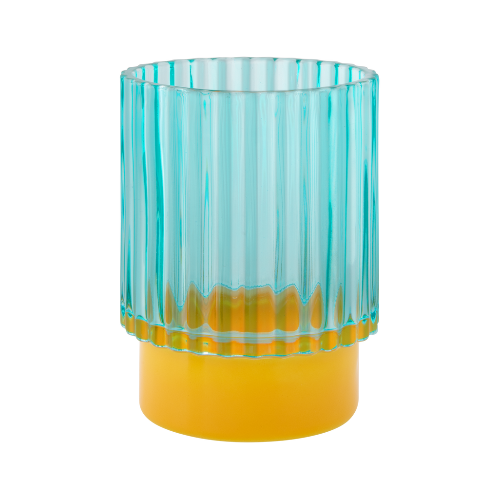 Tealight glass Lumi blue