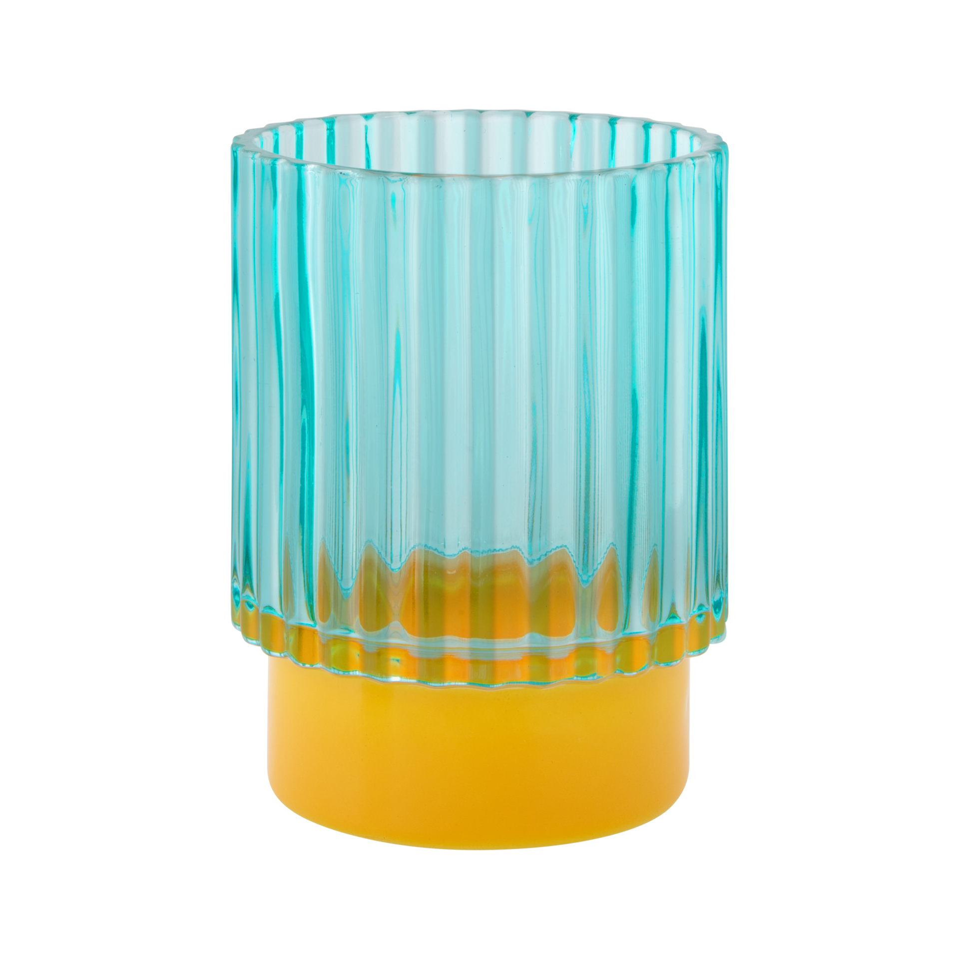 Tealight glass Lumi blue