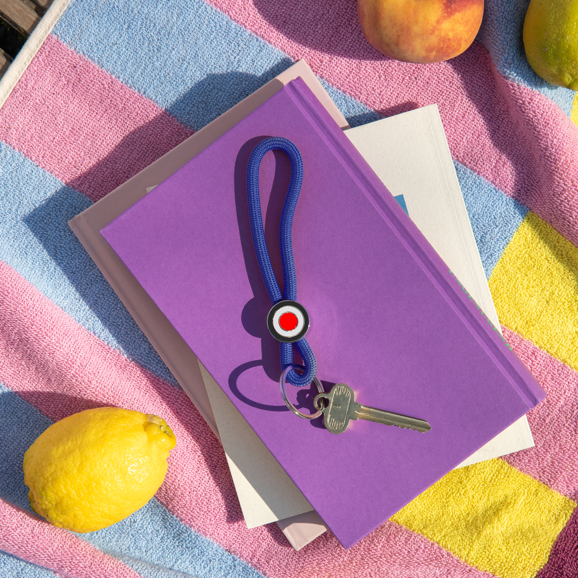 Keychain Ringo deep blue