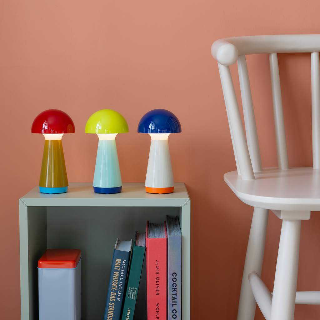 Table lamp 'Bobbi' blue