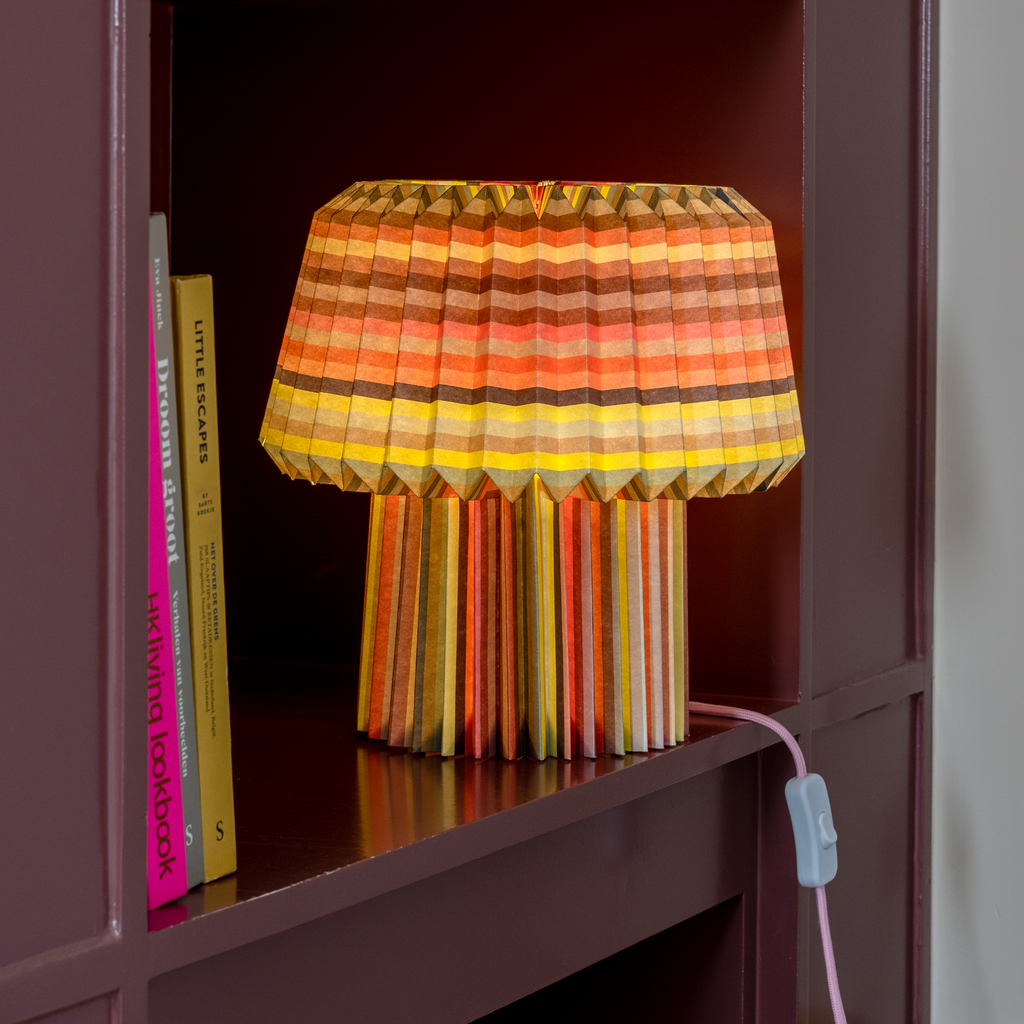 Paper lamp Anna 'loops'