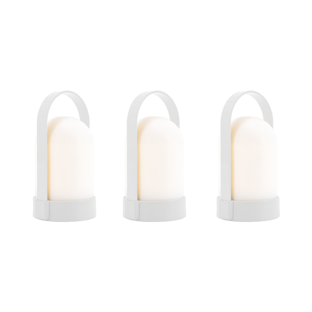 Lamps URI Piccolos 'pure', set of 3