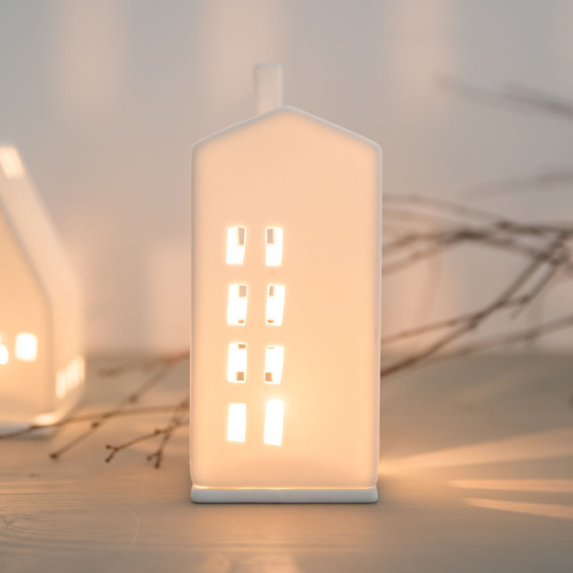 Light house. Small window