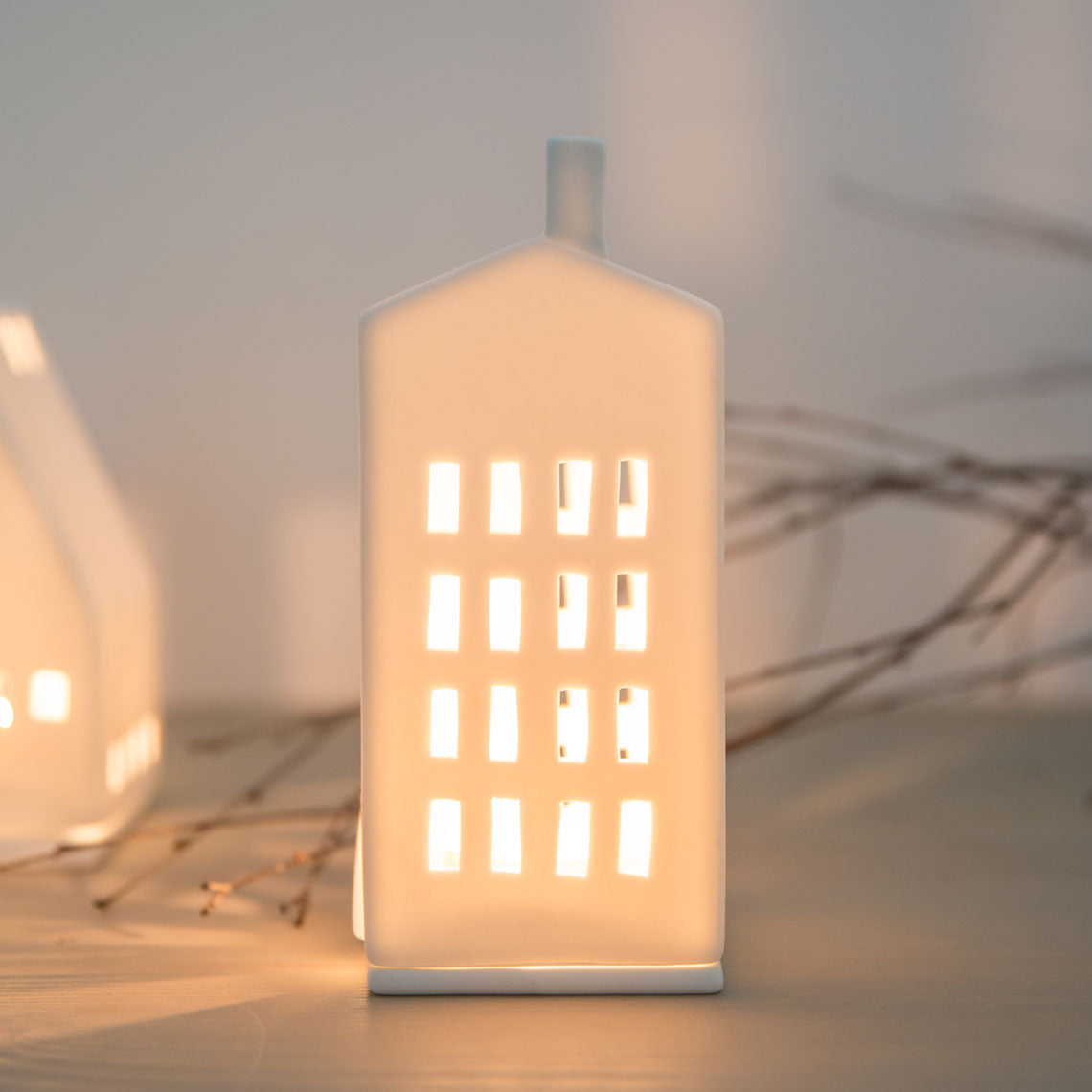 Light house. Small window