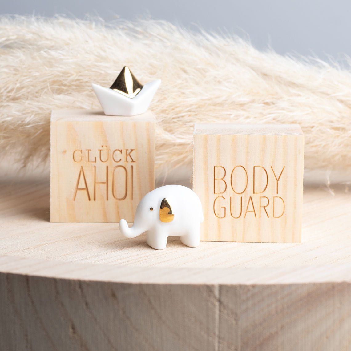 Lucky box elephant. Bodyguard 3.5x1.5x2.5cm
