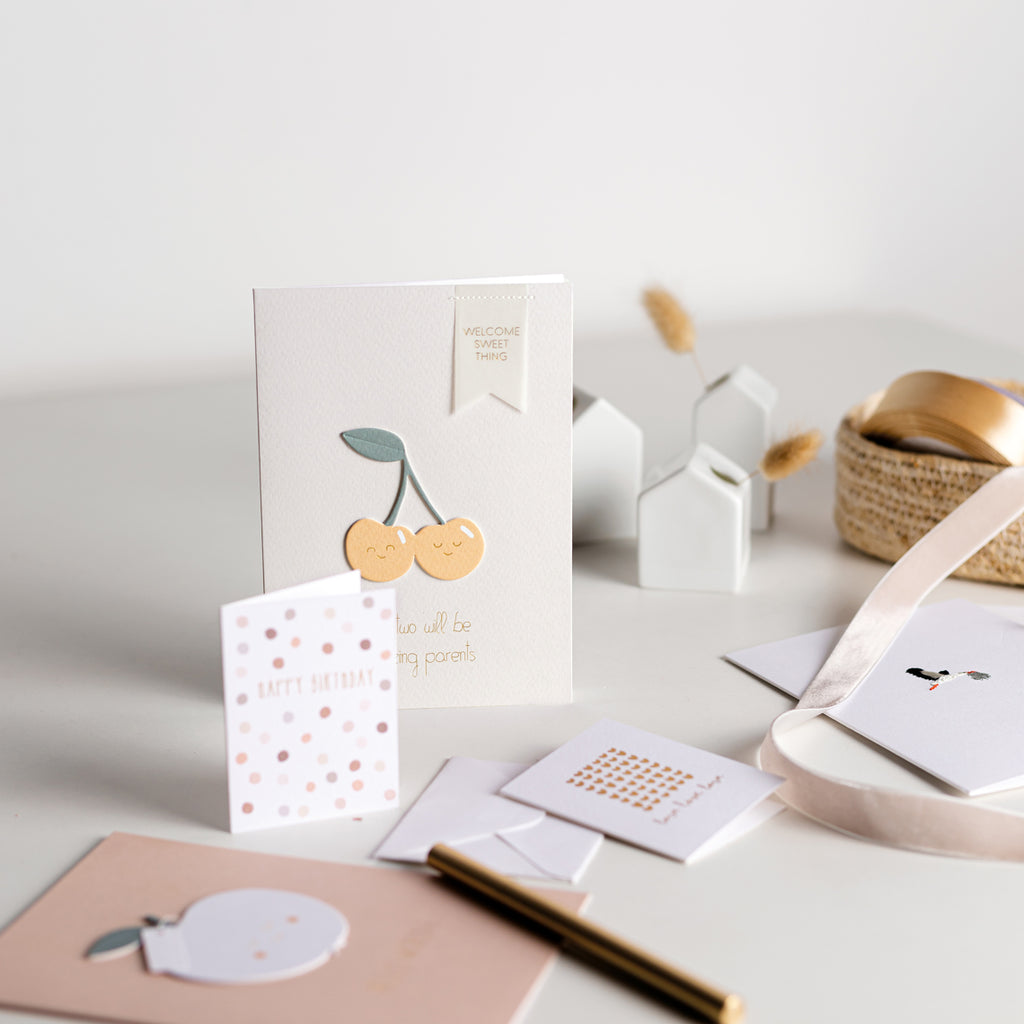 Fruit card cherry