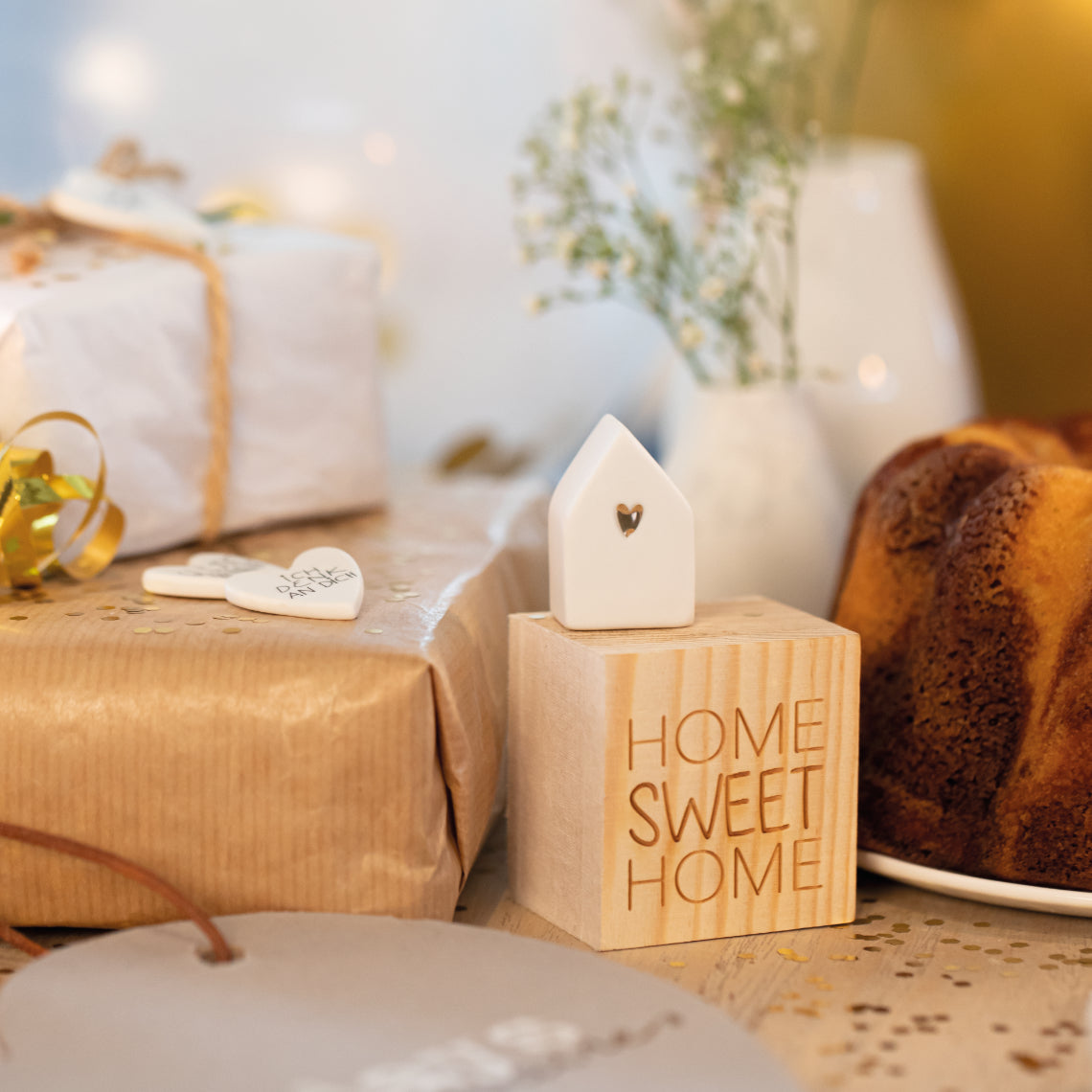 Lucky box Home Sweet Home 4.5x4.5x3.5cm