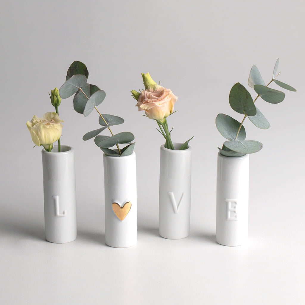 Rader Love ligths Set of 4pcs Diameter4.5cm Height.4.5cm
