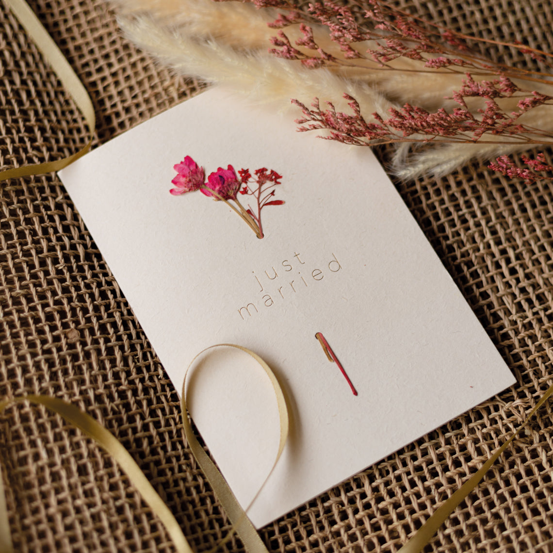 Heyday card Just married