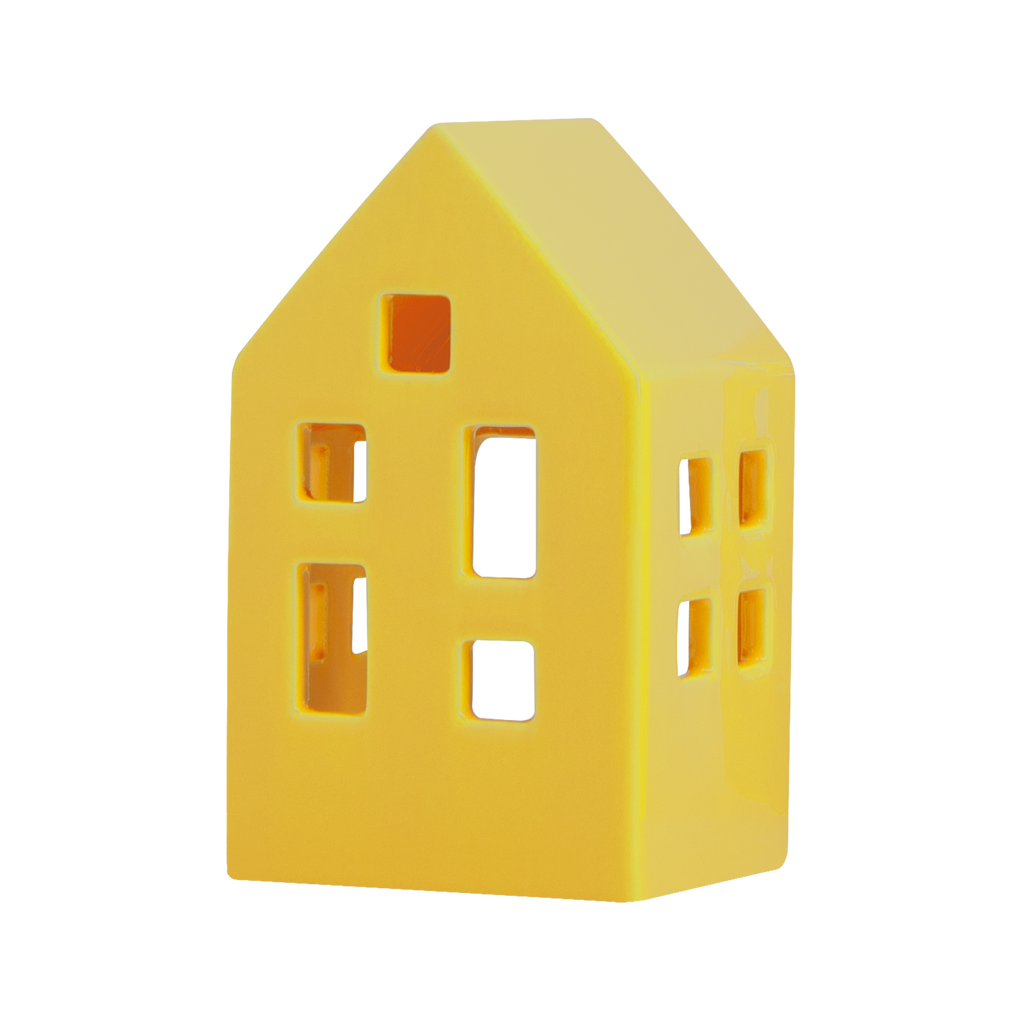 Tealight house Nyhavn 'yellow'