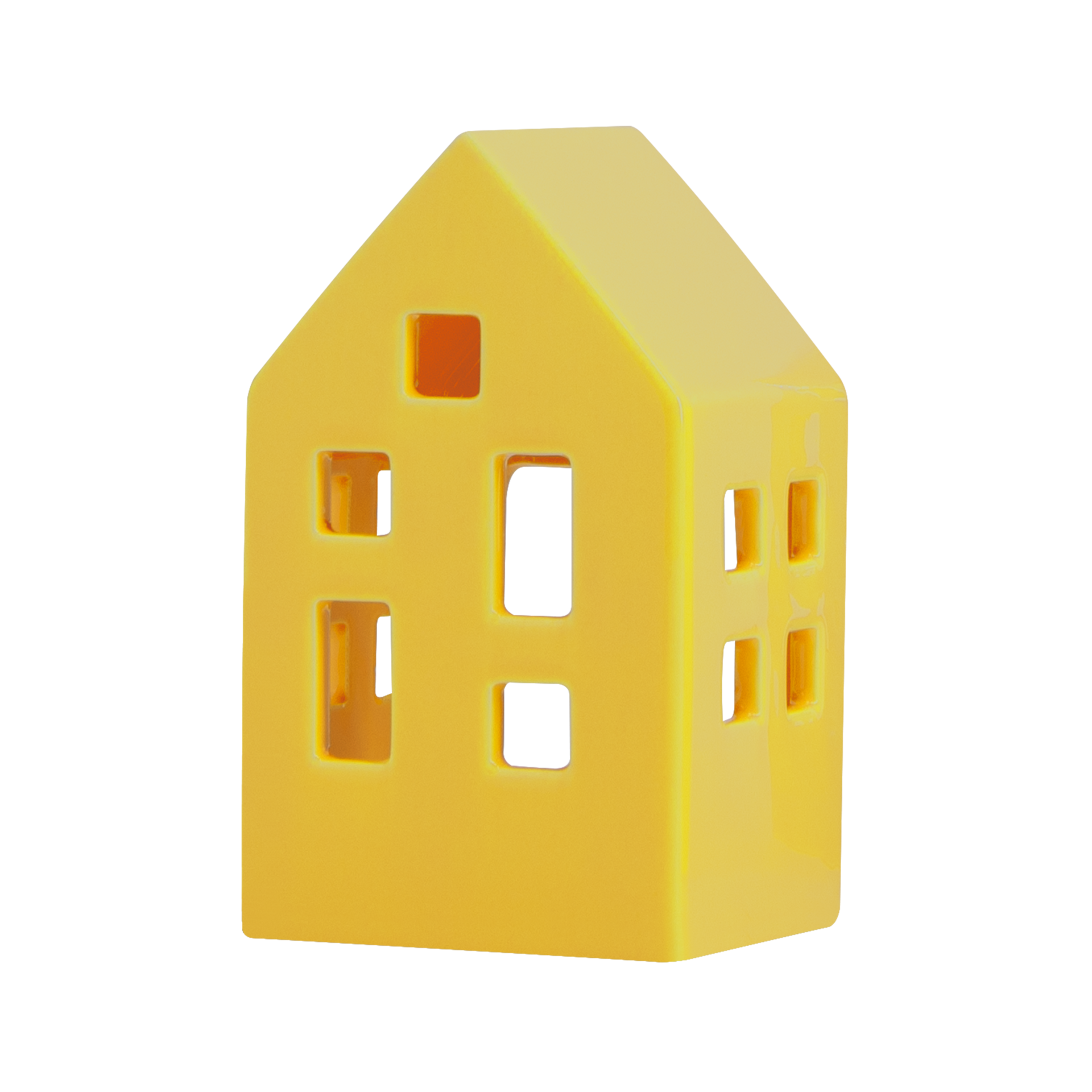 Tealight house Nyhavn 'yellow'