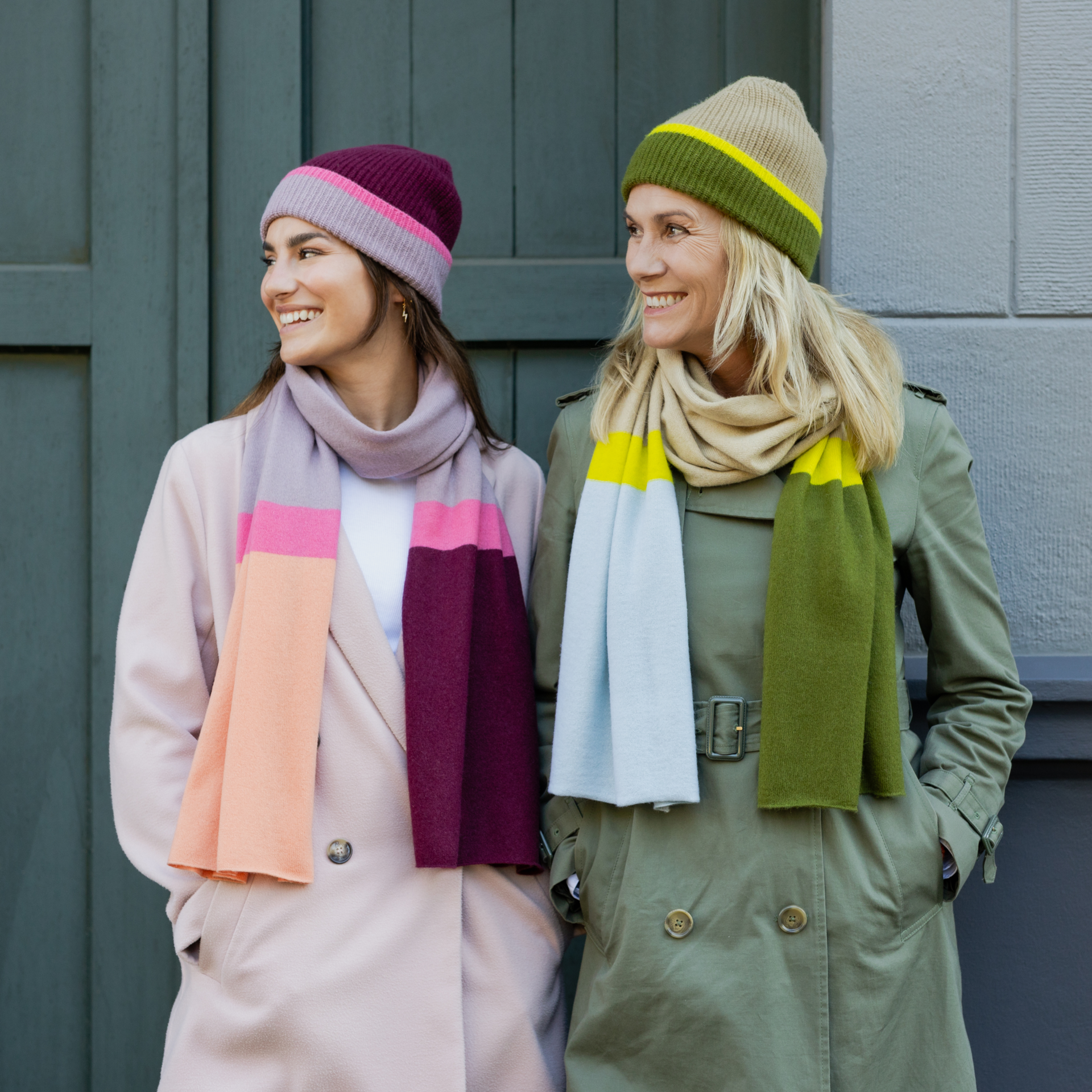 Wool and cashmere scarf 'Vreni'