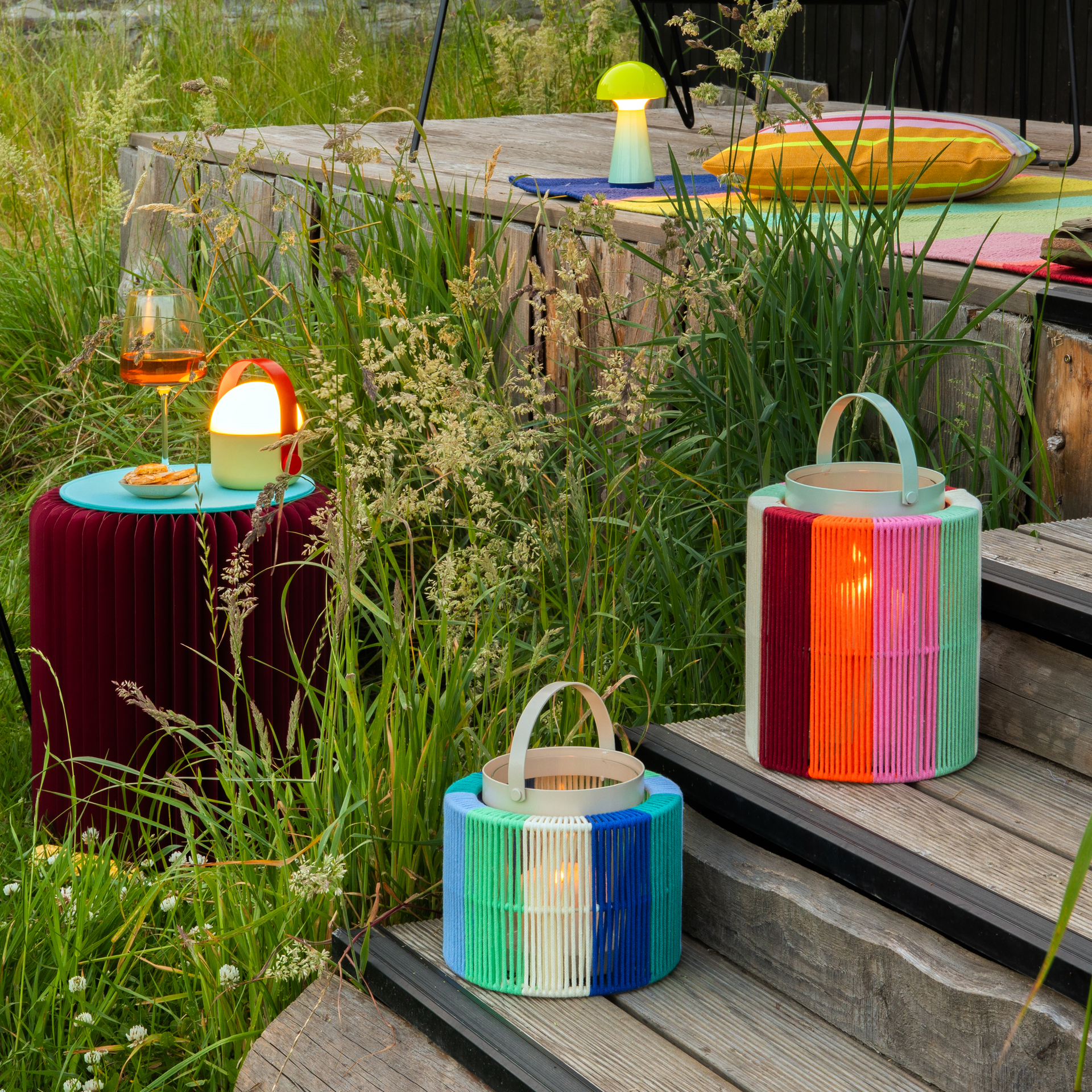 Lantern 'Maja' midnight